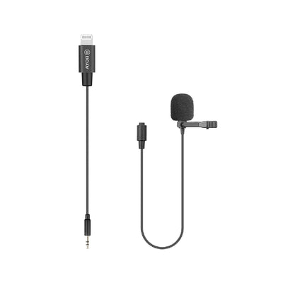 BOYA BY-M2 DIGITAL LAVALIER MICROPHONE FOR IOS DEVICES   BY-M2