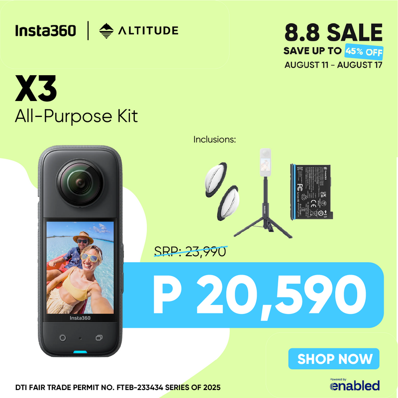 Insta360 X3 Action Camera
