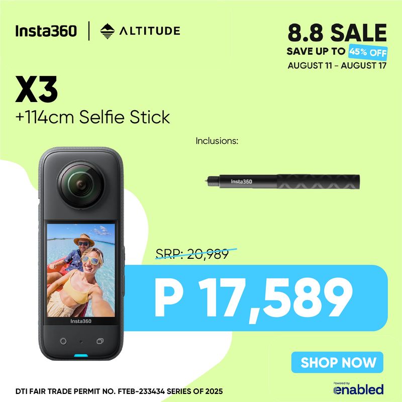 Insta360 X3 Action Camera