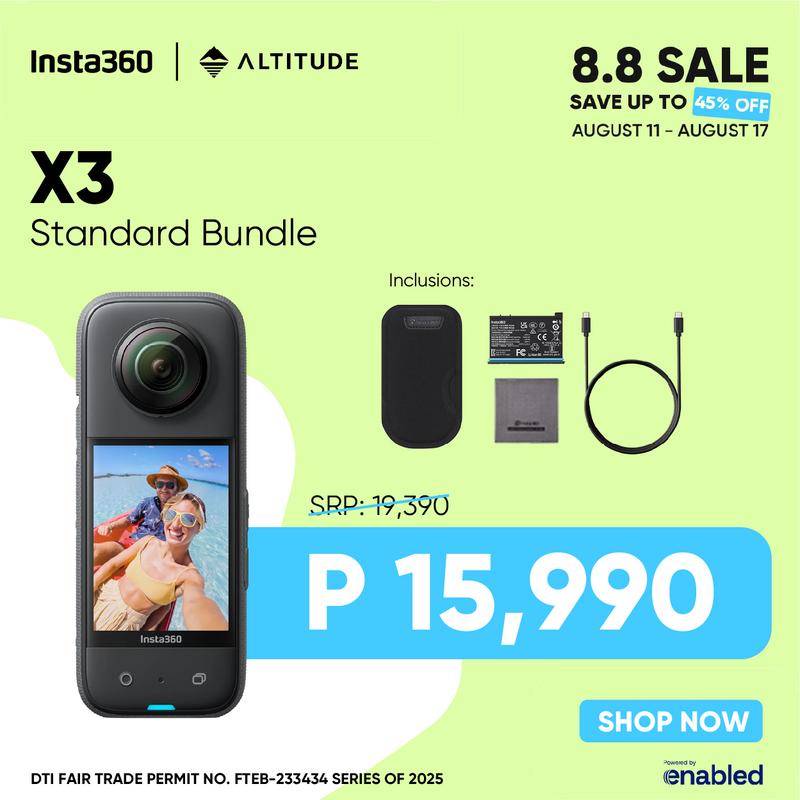 Insta360 X3 Action Camera
