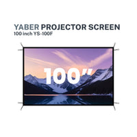 Yaber Projector Screen 100 inch YS-100F