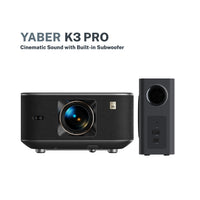 Yaber Entertainment Projector K3 Pro has a built-in subwoofer