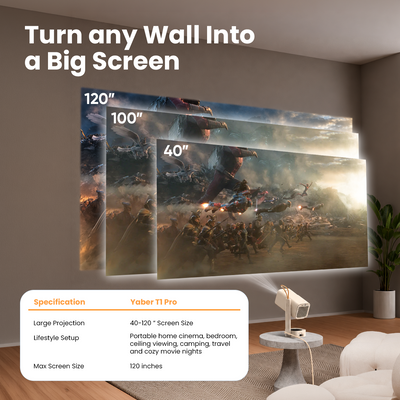 Yaber T1 Pro Portable Projector