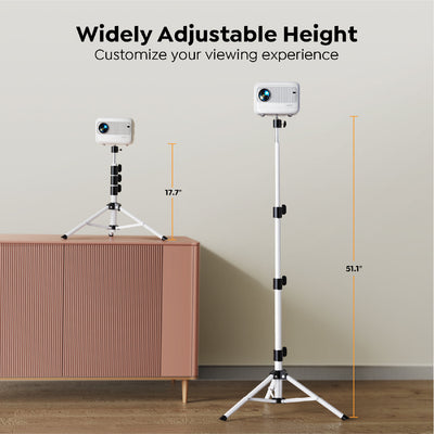 Yaber YH-130 Project Holder is 17.7 inches long which can be extended to 51.1 inches