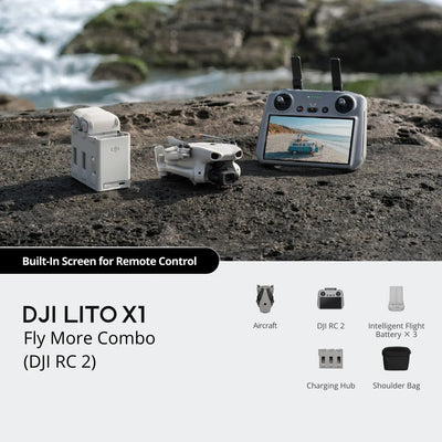 DJI Lito X1 Beginner-Friendly Premium Camera Drone