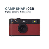 Camp Snap 103B Digital Camera - Crimson Red
