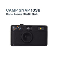 Camp Snap 103B Digital Camera - Stealth Black