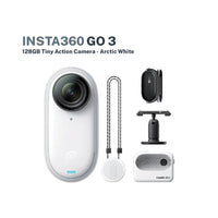 Insta360 Go 3 Tiny Action Camera Arctic White 128GB