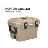 Raptor Cooler Polar Hand Carry 30 Tan