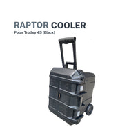 Raptor Cooler Polar Trolley 45 Black