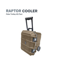 Raptor Cooler Polar Trolley 45 Tan