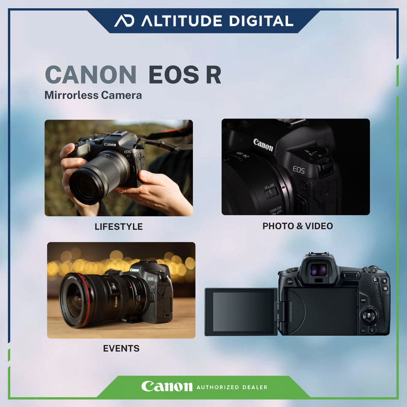 Canon EOS R Mirrorless Digital Camera (Body Only)