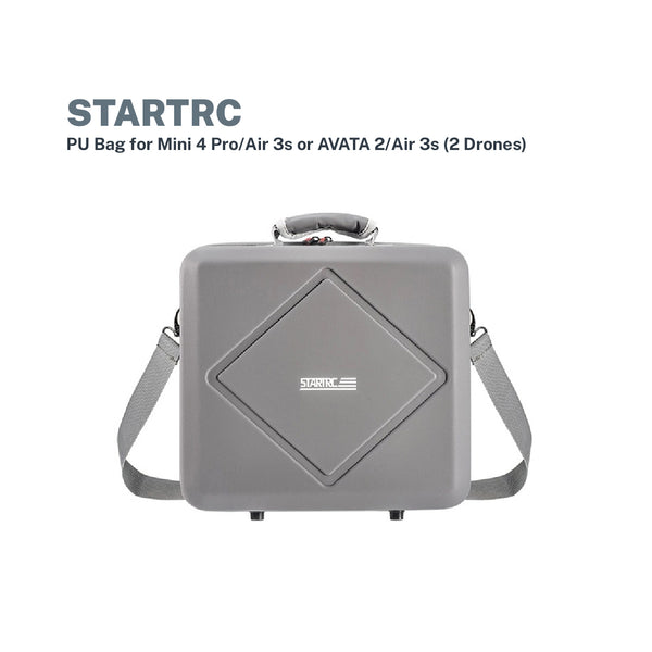 STARTRC PU Bag for Mini 4 Pro/Air 3s or AVATA 2/Air 3s (2 Drones)