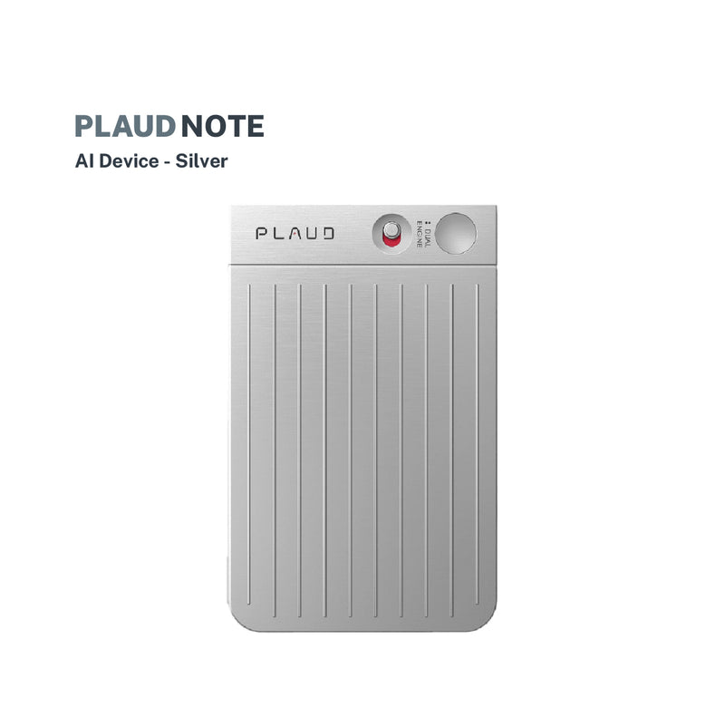 PLAUD.AI Plaud Note AI Voice Recorder Silver
