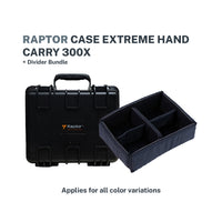 Raptor Case Extreme Hand Carry 300x  + Divider Bundle