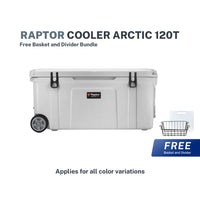 Raptor Cooler Arctic 120T + Free Basket and Divider Bundle