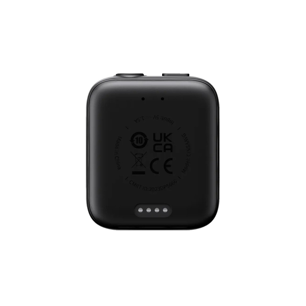 Back view of the Insta360 GPS Preview Remote