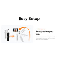 Easy setup with the Insta360 Flow 2 Pro Gimbal Stabilizer
