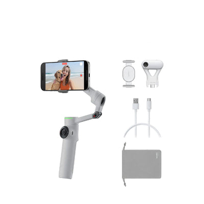 Insta360 Flow 2 Pro AI Tracker Bundle Stone Gray