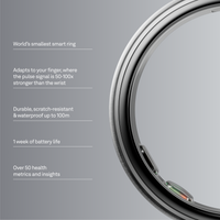 Oura Ring 5 Brushed Silver