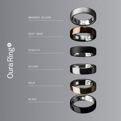 Oura Ring 5 Silver