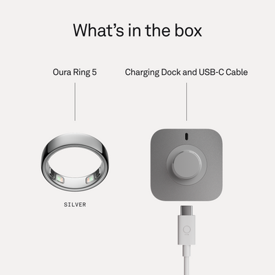 Oura Ring 5 Silver