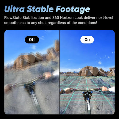 smooth and clear shots with Insta360 X4 8k Action Camera