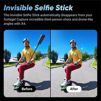 Insta360 X4 8k 360 Action Camera with Invisible Selfie Stick