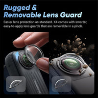 Insta360 X4 8k 360 Action Camera Lens Guard