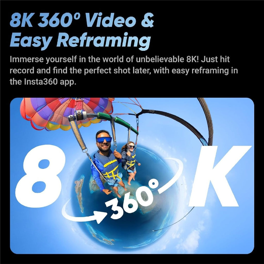perfect adventure shot with Insta360 X4 8k 360 Action Camera