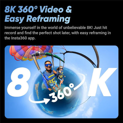 perfect adventure shot with Insta360 X4 8k 360 Action Camera