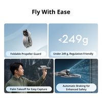 DJI Flip Drone features to help with the ease of flying