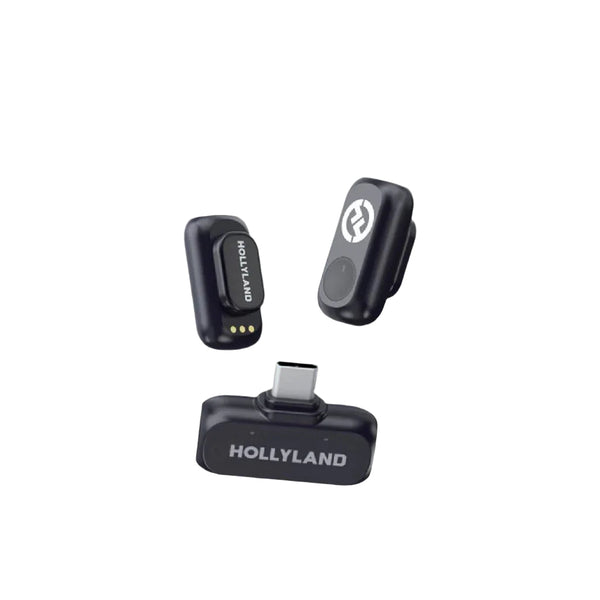 Hollyland Lark A1 Mini Duo w/ USB-C Plug Dual Channel Digital Wireless (Space Gray)