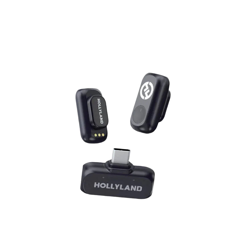 Hollyland Lark A1 Mini Duo w/ USB-C Plug Dual Channel Digital Wireless (Space Gray)