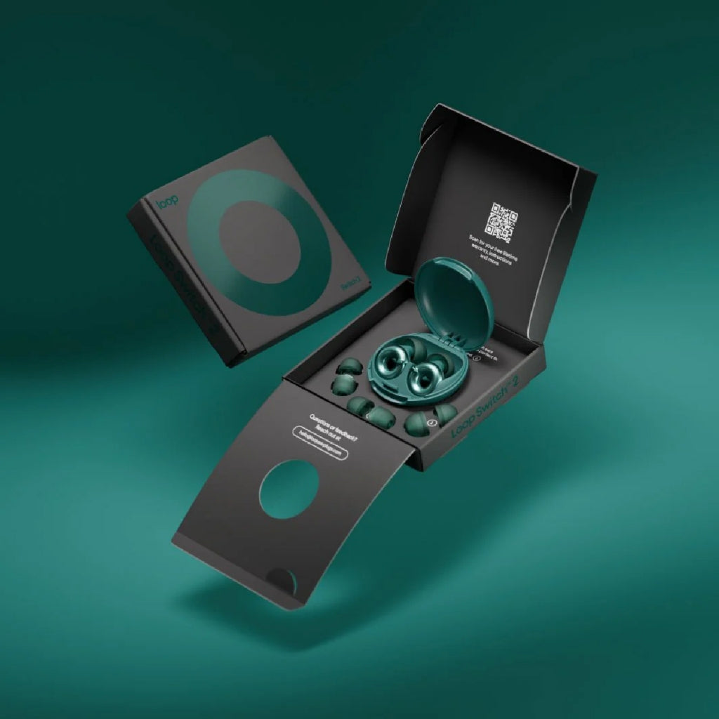 Loop Switch 2 (Emerald | Black) Earplugs
