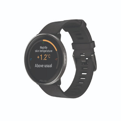 Polar Ignite 3- Titanium Black Silicone