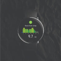Polar Ignite 3- Titanium Black Silicone