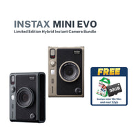 Instax Mini Evo Limited Edition Hybrid Instant Camera Bundle