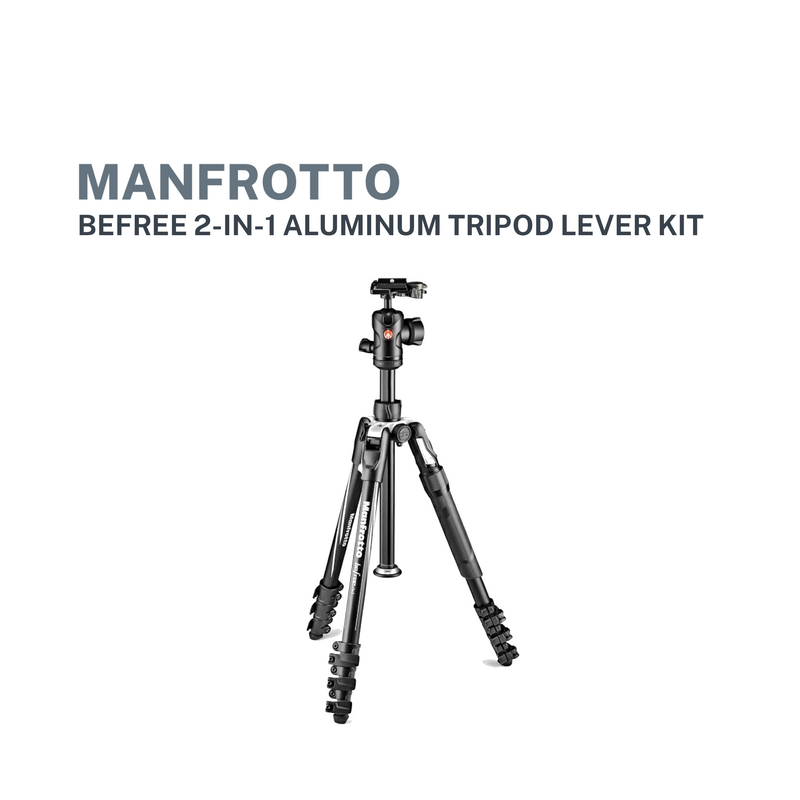 Manfrotto Befree 2N1 Aluminum Tripod