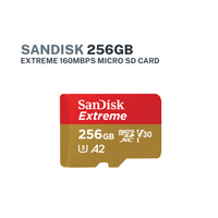Sandisk Extreme 256gb Micro SD Card