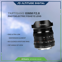 7Artisans Photoelectric 10mm f/2.8 Fisheye Lens features including one-ultra low dispersion element, 178 degree angle of view