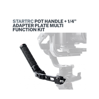 STARTRC Pot handle+1/4"adapter plate multi-function kit for DJI RS 2/RSC 2