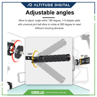 STARTRC Pot handle+1/4"adapter plate multi-function kit for DJI RS 2/RSC 2