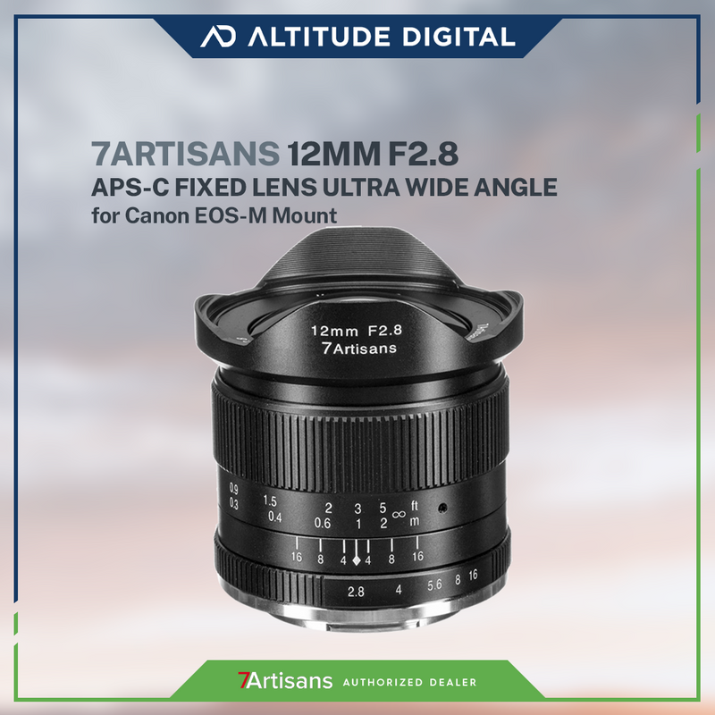 7artisans 12mm F2.8 APS-C Fixed Lens Ultra Wide Angle