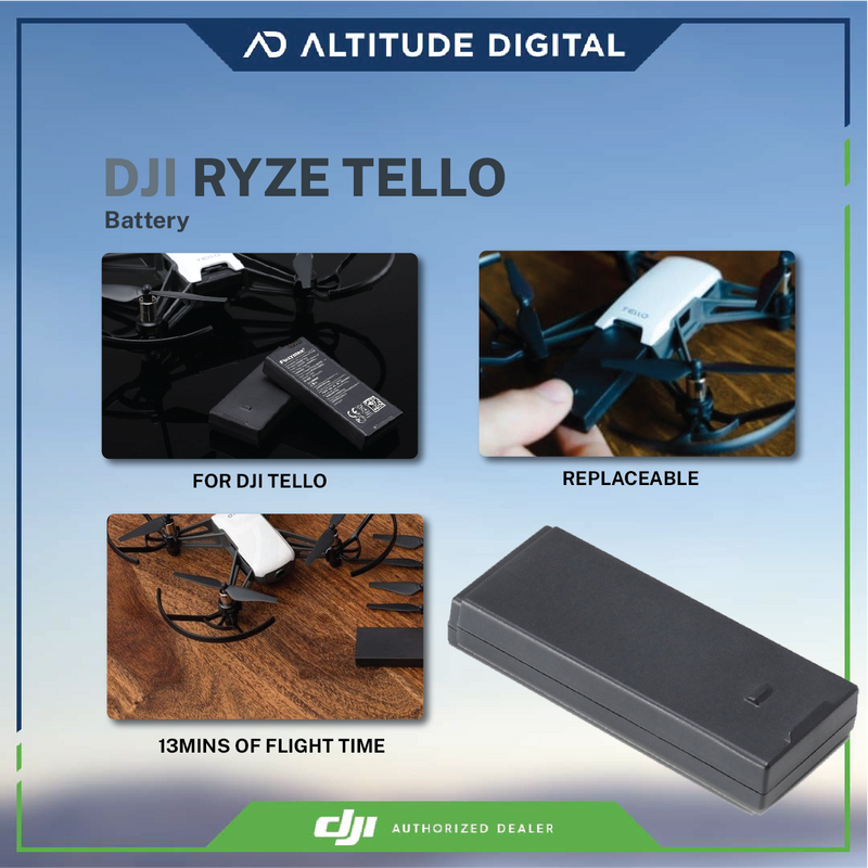 DJI Ryze Tello Accessories: Flight Battery