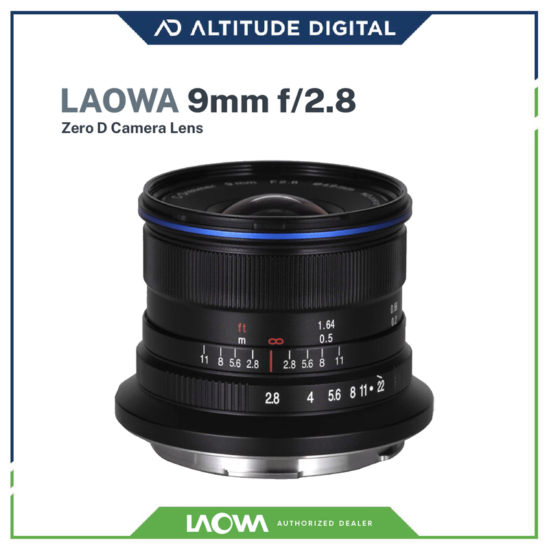 Laowa 9mm f/2.8 Zero-D (Pre-Order)