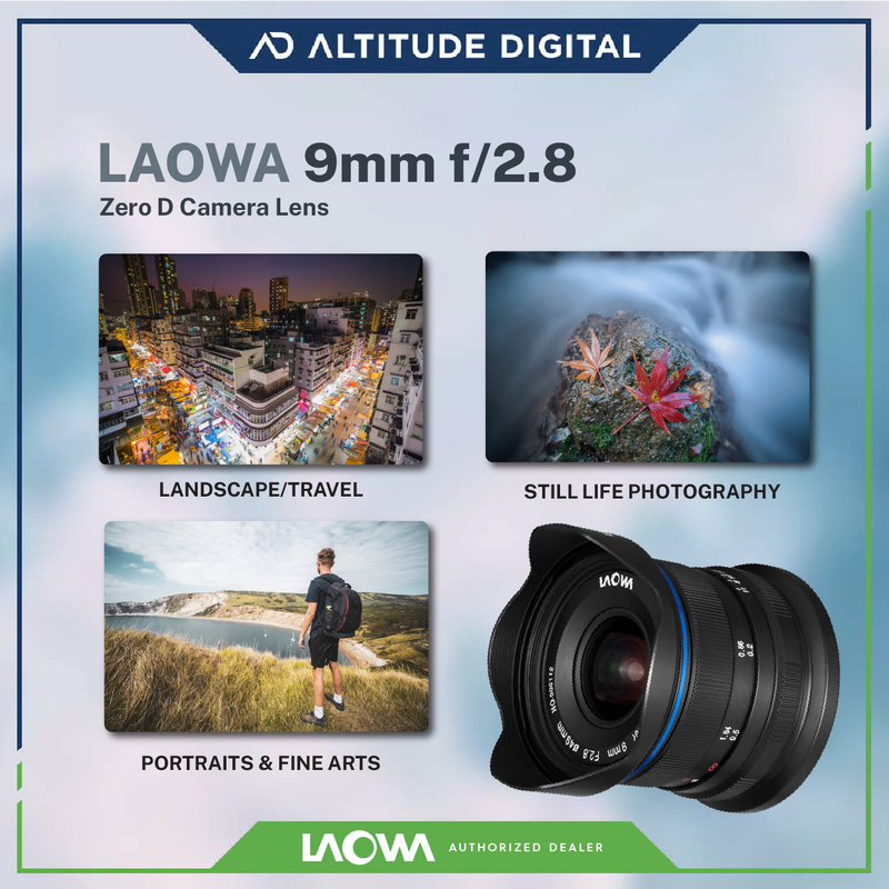 Laowa 9mm f/2.8 Zero-D (Pre-Order)