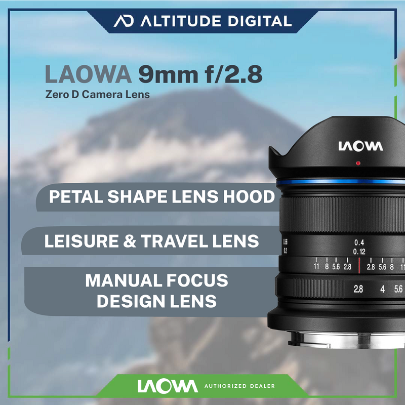 Laowa 9mm f/2.8 Zero-D (Pre-Order)