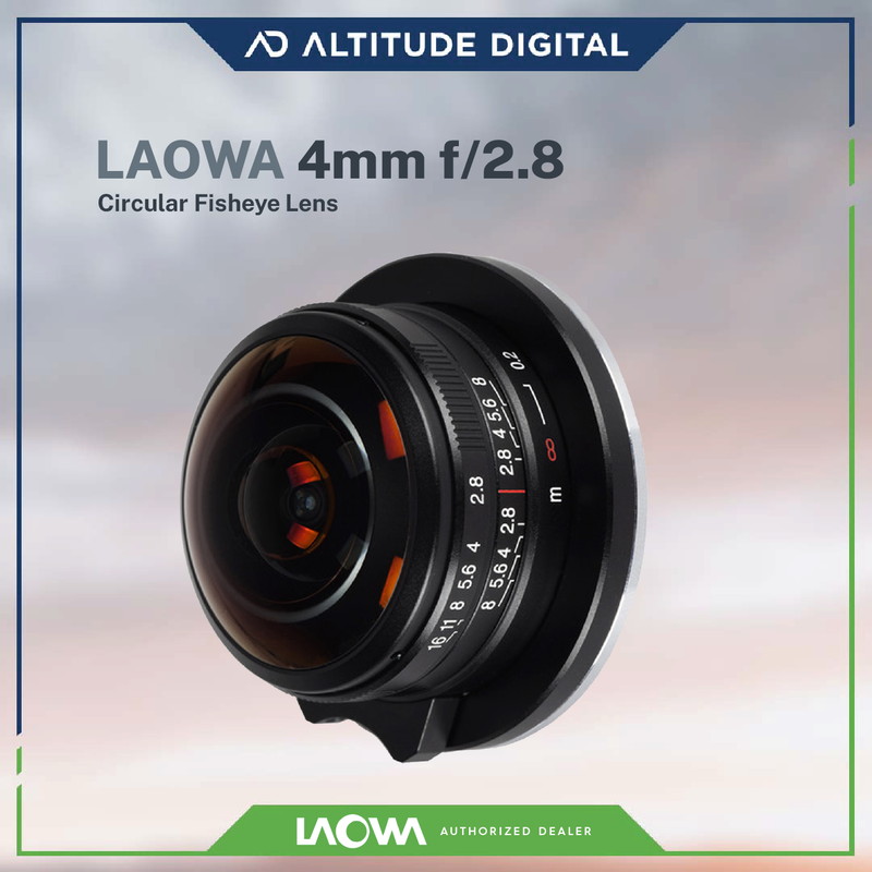 Laowa 4mm f/2.8 Fisheye MFT (Pre-Order)
