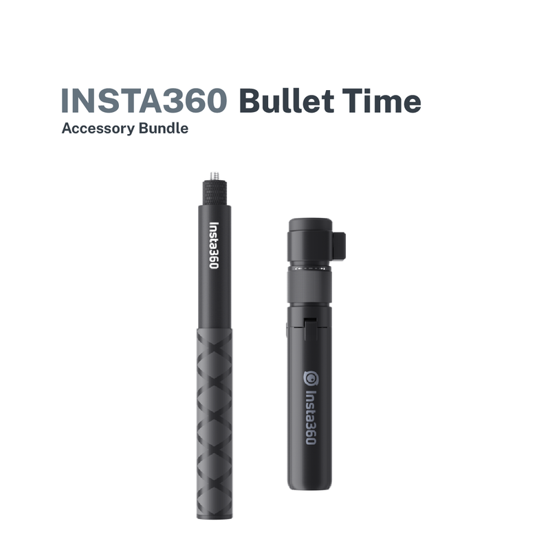 Insta360 Bullet Time Accessory Bundle for ONE X Camera (Handle/Tripod, Selfie Stick)